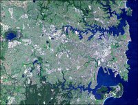 Image of Sydney taken by NASA