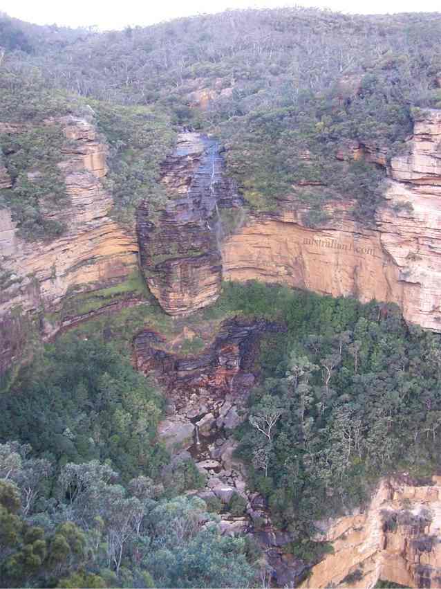 Wentworth Falls photograph taken in the Blue Mountains, NSW Australia
