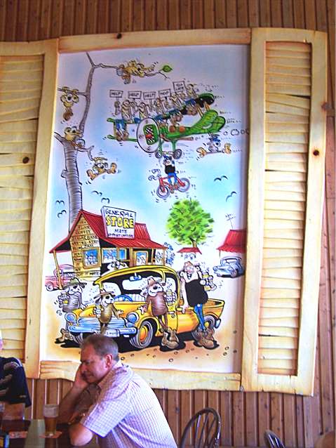 This photograph was taken inside the Ettamogah Pub