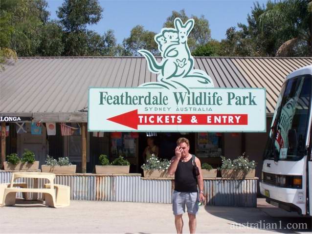 Reginald Summersby at Featherdale Wildlife Park, NSW Australia