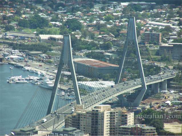 Anzac Bridge Sydney Australia