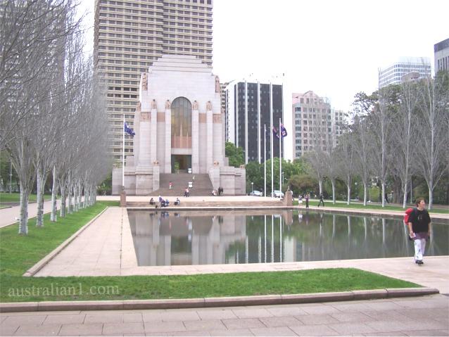 Anzac War Memorial Sydney - Pool of Reflection