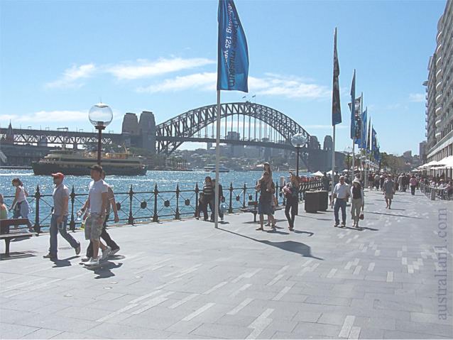 Sydney Harbour Bridge from Circular Quay East
